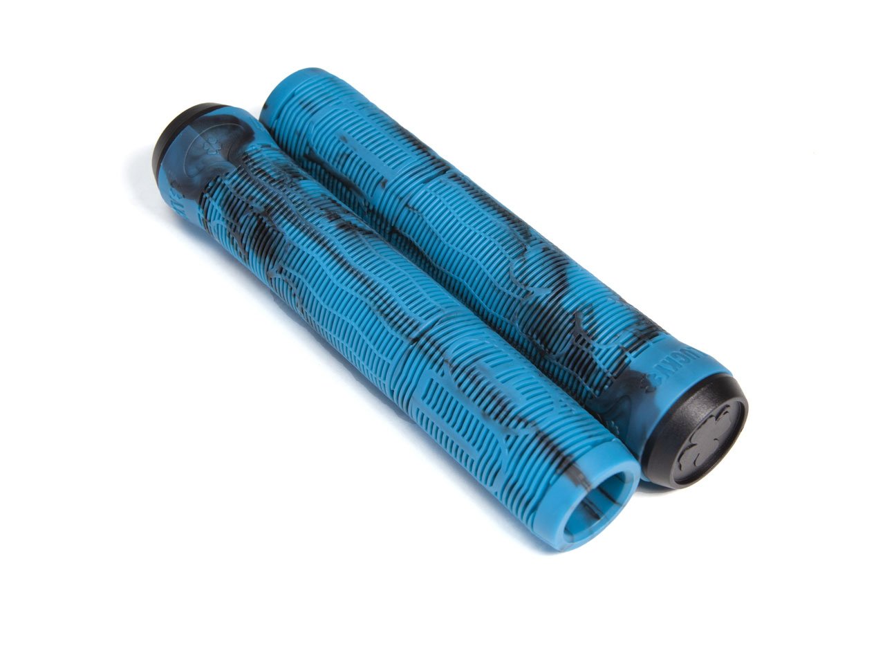 Pro Scooter Grips Black/Teal by Lucky Scooters